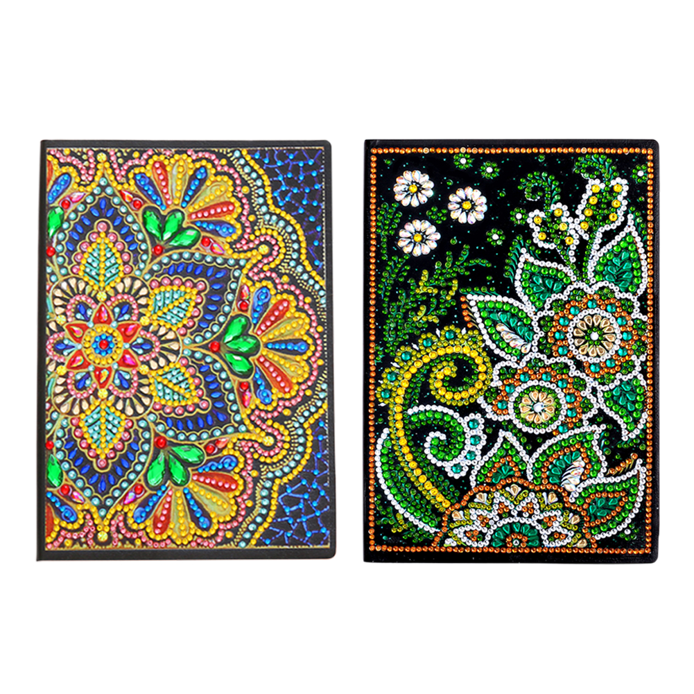 

2pcs Flower Leaves - 5D DIY Craft Notebook, 501 Original