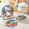 Diamond Painting Acrylic Christmas Diamond Painting Placemats