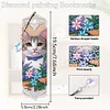 4Pcs Diamond Painting Cat Bookmark for Reading Enthusiasts Book Lovers