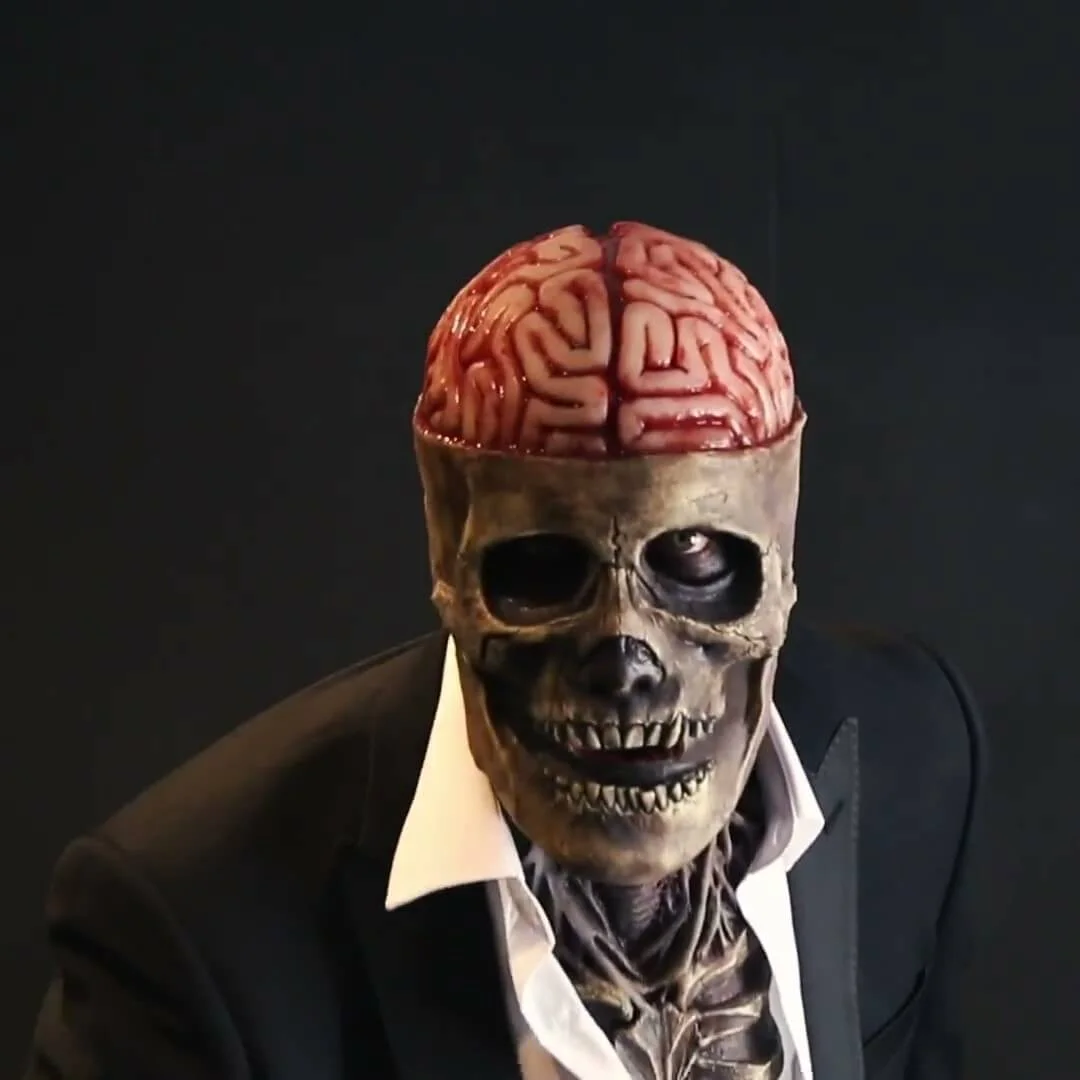 2023 New Upgraded Halloween Skeleton Biochemical Mask