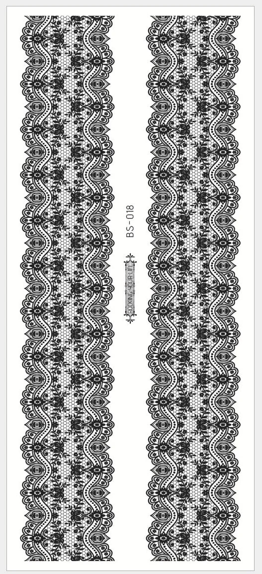 sexy tatoo for women girls waterproof temporary tattoos black henna lace stockings tattoo thigh legs fake big size femme woman