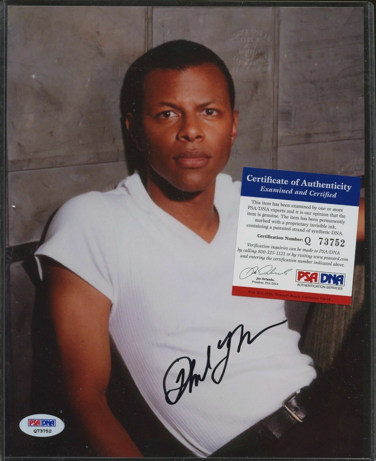 Phil LaMarr as Marvin signed Pulp Fiction 8x10 autographed Photo Poster painting PSA COA