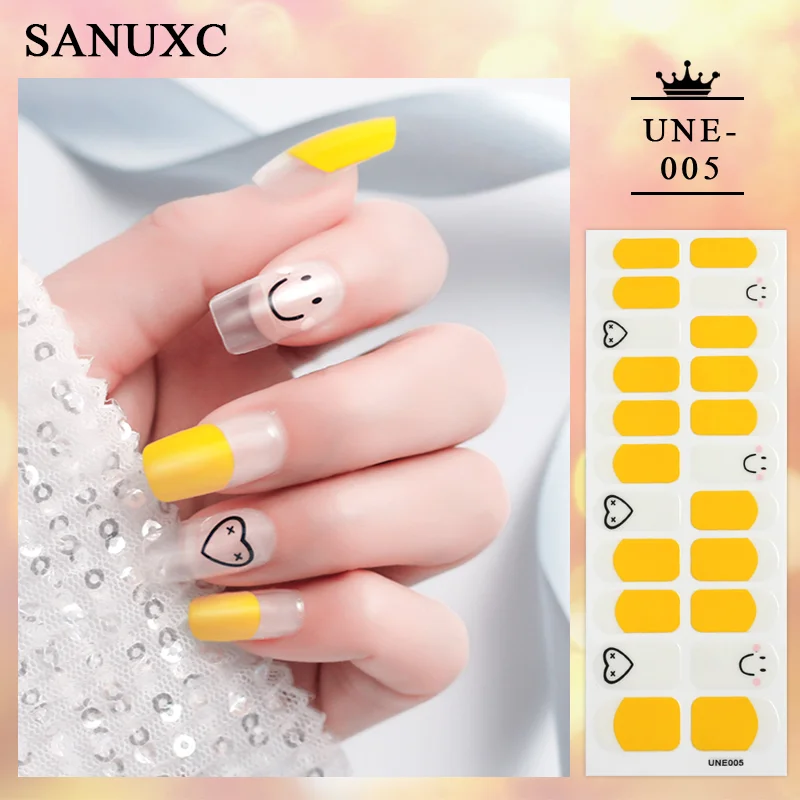 Churchf 22 Tips Shiny Nail Polish Stickers Wholesale Nail Art Decoration Decals Fashion Nail Stickers for Woment Manicure Gifts-Nail Inspo-Outfit Ideas