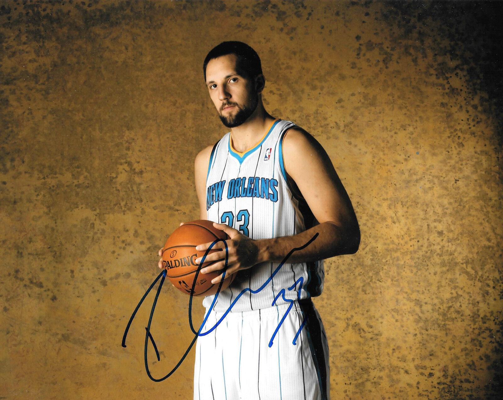 GFA New Orleans Hornets * RYAN ANDERSON * Signed 8x10 Photo Poster painting RW1 COA