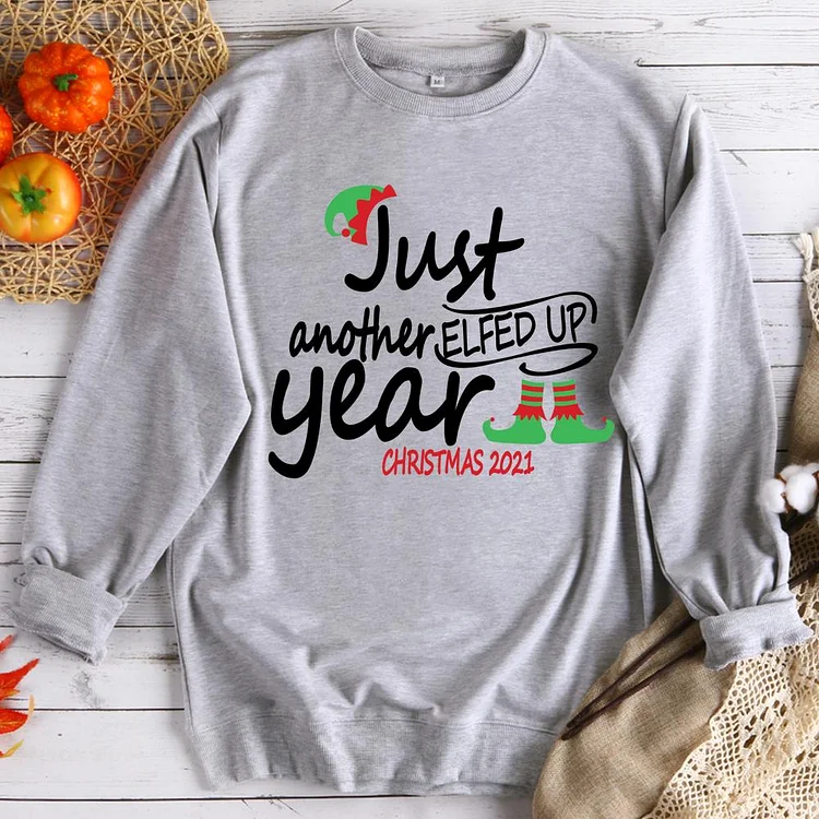 Another Elfed Up Christmas Sweatshirt-010828-Annaletters