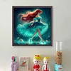 (Stamped/Counted) Ariel Silhouette-11CT Cross Stitch 40*40cm