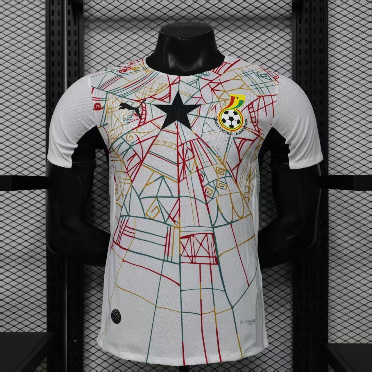 2026 Player Version Ghana National Team Home Football Shirt（The player version jersey is a bit tight, please pay attention to the size selection）