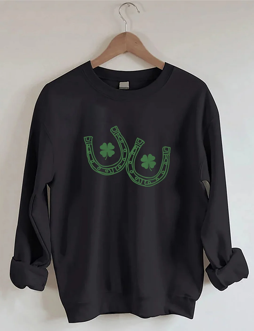 St Patty's Day Cowgirl Sweatshirt