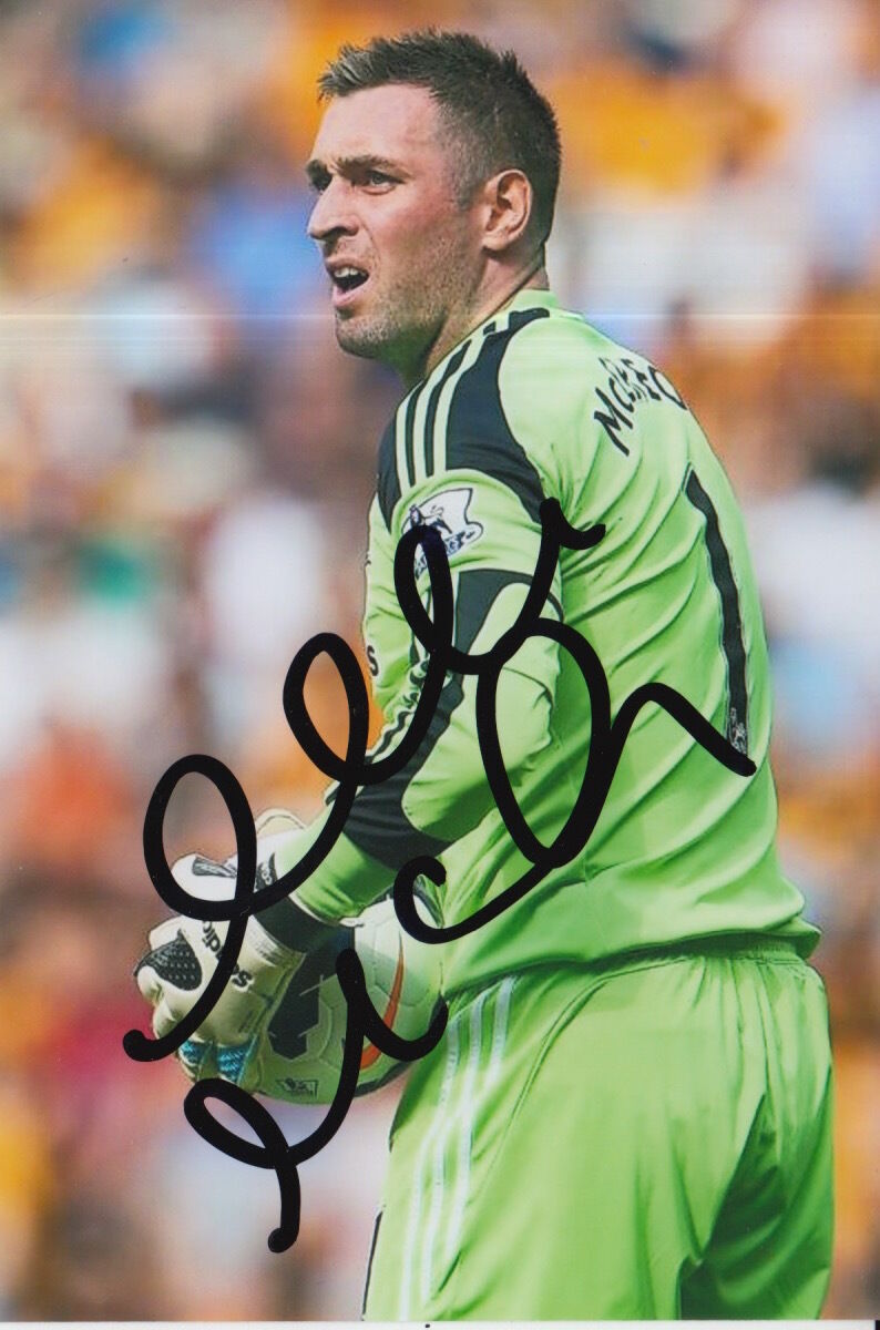 HULL CITY HAND SIGNED ALLAN MCGREGOR 6X4 Photo Poster painting 1.