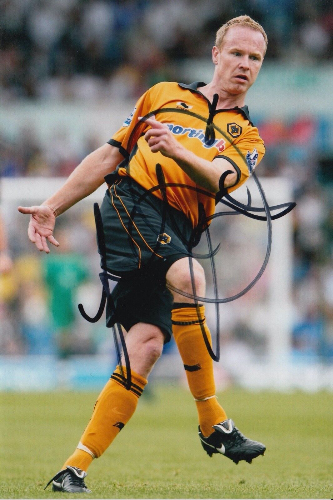 JODY CRADDOCK HAND SIGNED 6X4 Photo Poster painting - FOOTBALL AUTOGRAPH - WOLVES.