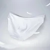 Men's ultra-thin ice silk transparent briefs