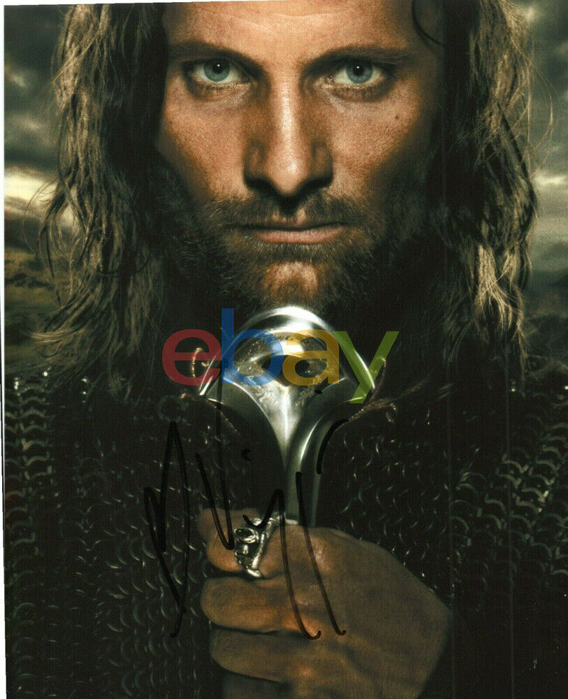 Viggo Mortensen signed 8 x 10 Photo Poster painting reprint