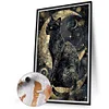 (US Only)Paint By Numbers Kit On Canvas DIY Oil Art Cat Picture Home Wall Decor40x60cm