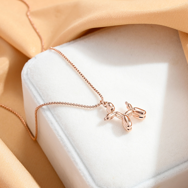 Women's Cute Dog Paw Casual Necklace wearshes