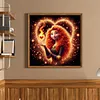 Cartoon-9 Full 14CT DIY Stamped Cross Stitch Kits Needlework Embroidery Kit 11.81x11.81inch Cross Stitch Art and Crafts Kits for Beginners Adults Home Decor