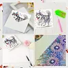 uk.everydayedeals 6Pcs DIY Diamond Painting Greeting Card - Party Puppy