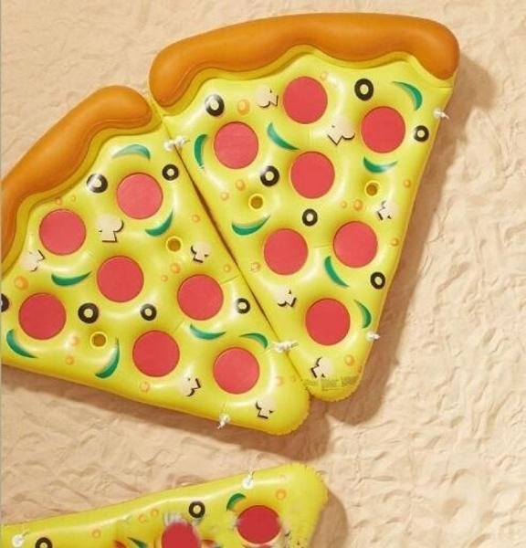 giant inflatable pizza