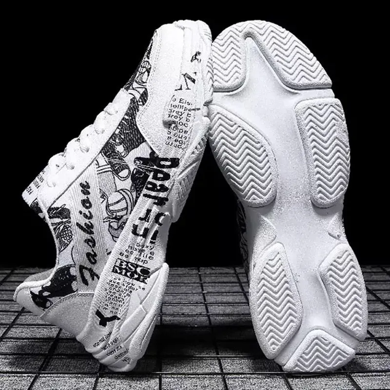 2019 KAMUCC Autumn Vintage Sneakers Men Breathable Mesh Casual Shoes Men Comfortable Fashion Tenis Masculino Adulto Sneakers