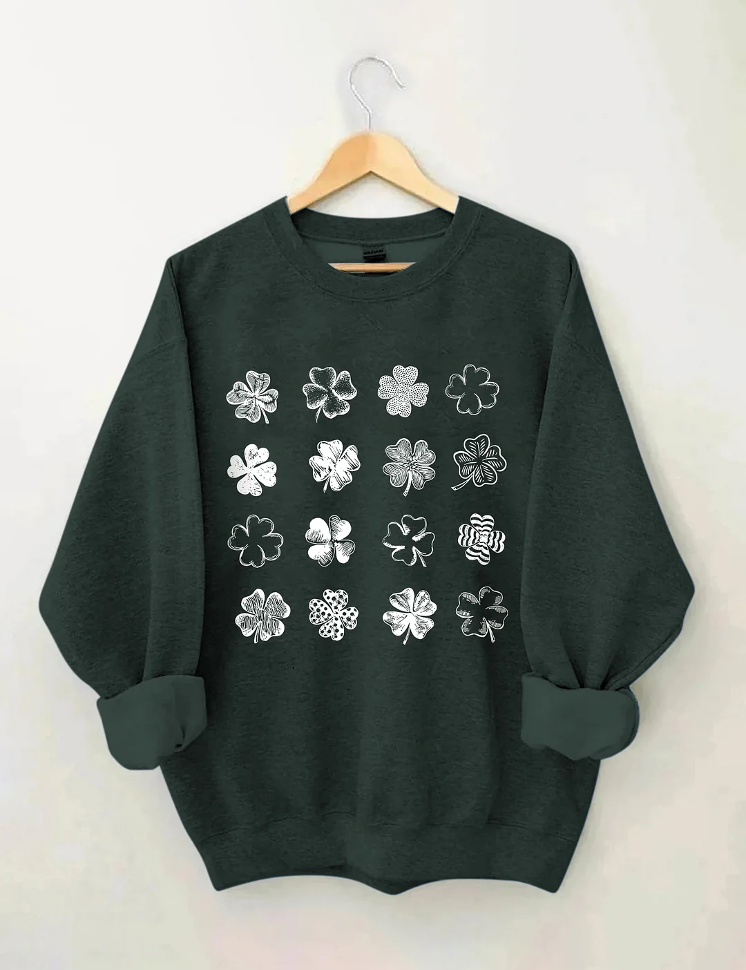 Shamrocks St. Patrick's Day Sweatshirt 