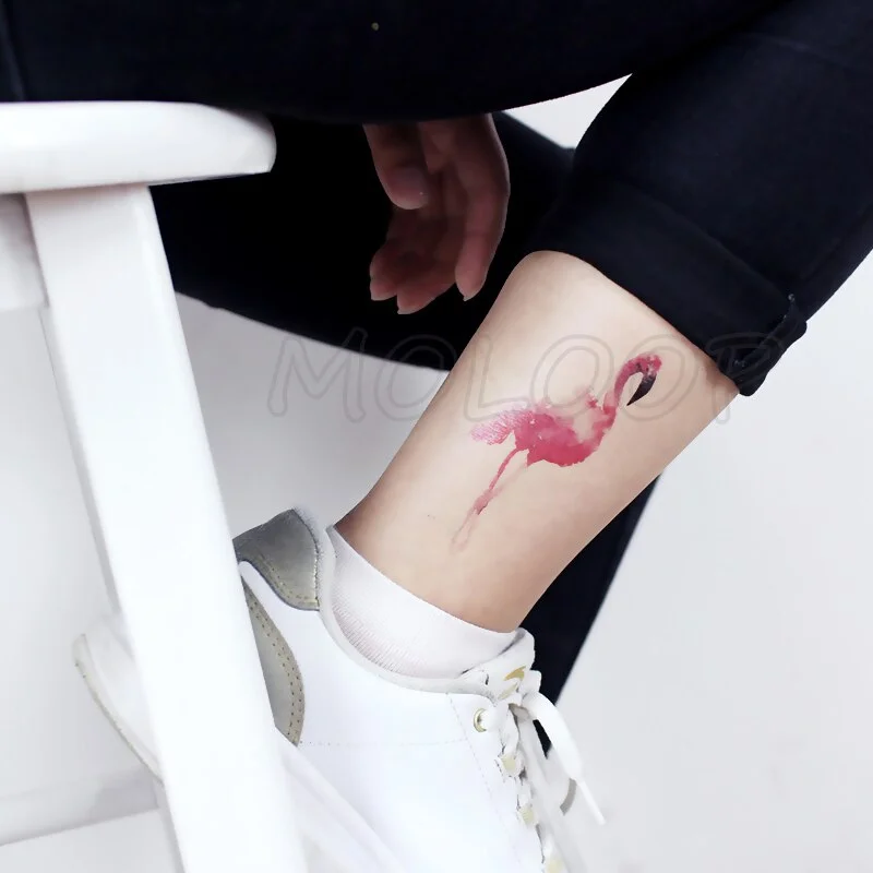 Tattoo Sticker Mermaid Little Element Small Devil Fish Jellyfish Whale Sea Animal Water Transfer Temporary Fake Body Art Tatoo