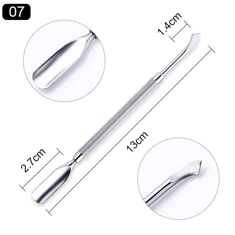 Nail Cuticle Nail Nipper Clipper Stainless Steel Dead Skin Remover Tweezer Trimming Clipper Pedicure  Push Manicures Nail Tools-Nail Inspo