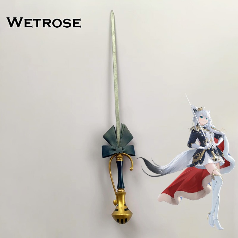 [Wetrose ] Pre-Order Hololive Shirakami Fubuki 1st Solo Live Outfit Weapon Model Cosplay Props