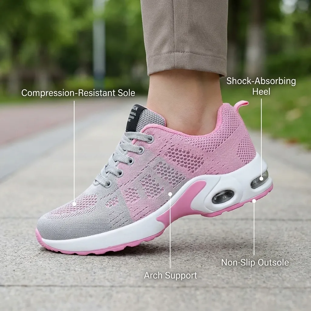 Orthora&trade; Pro &ndash; 12-Hour Shift Shoes for All-Day Foot. Knee & Back Pain Relief 
