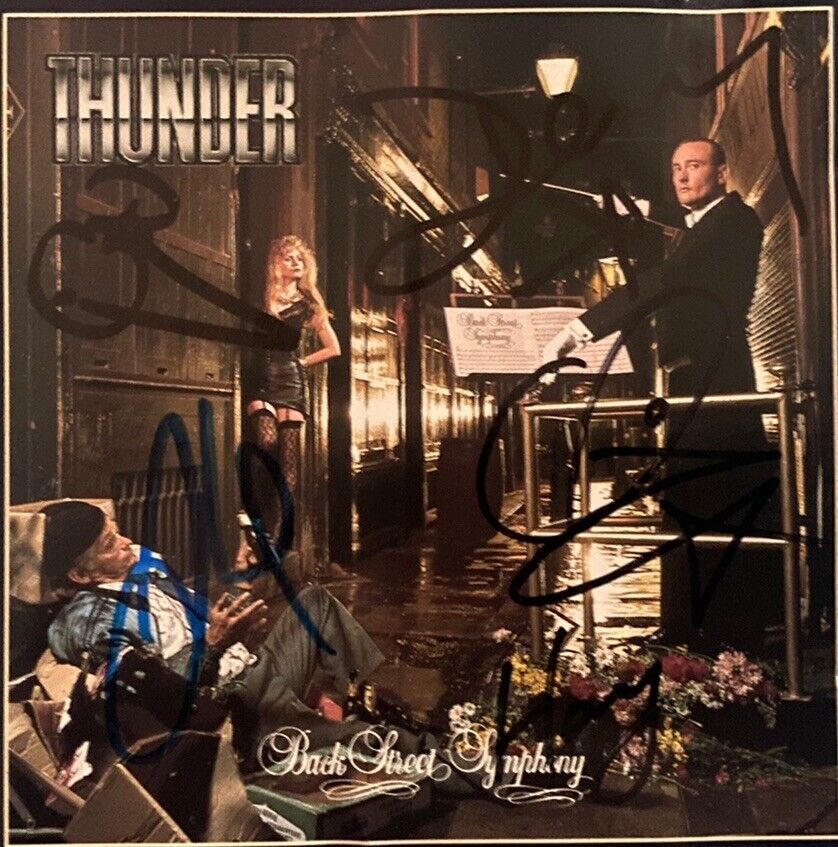Thunder - Backstreet Symphony Signed Autographed Cd