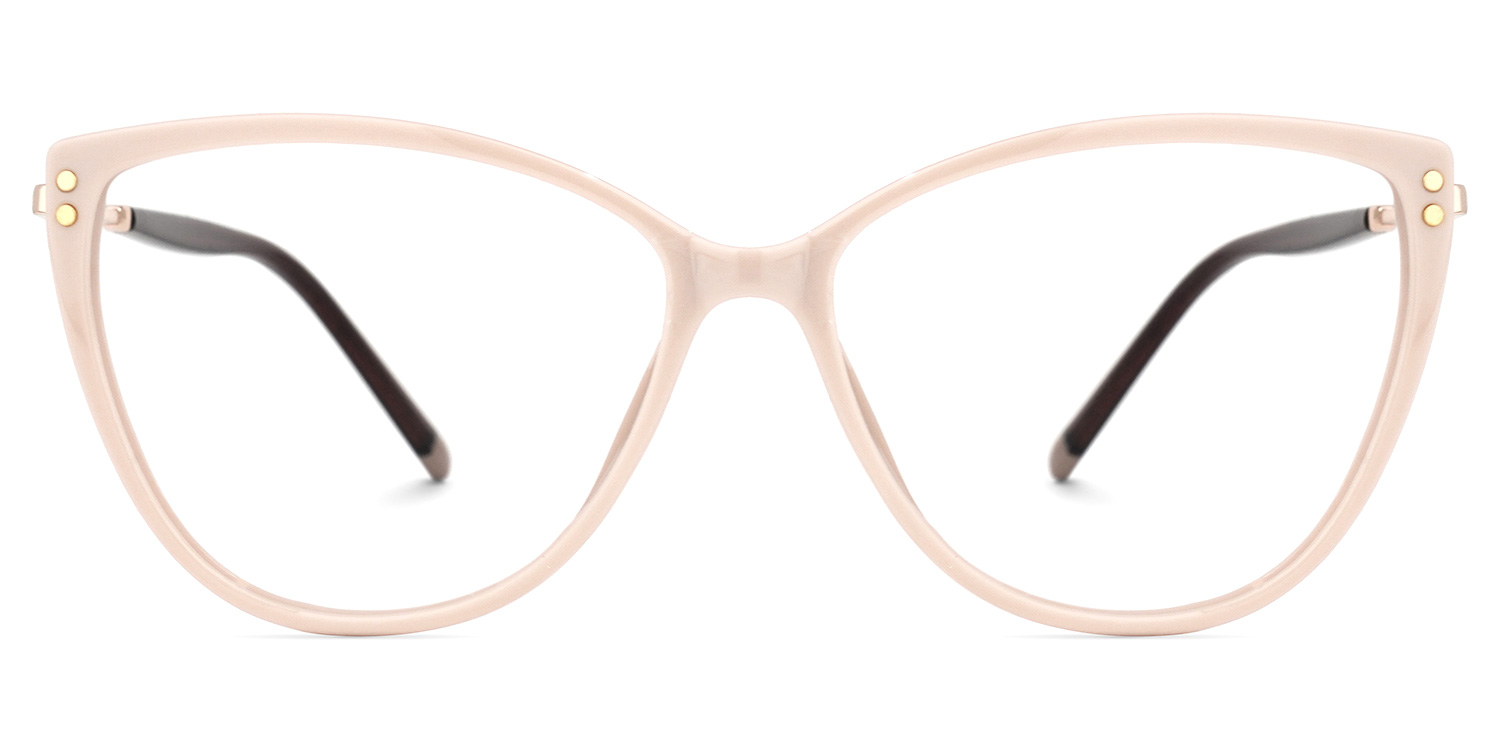 Cain Hellrosa Cateye Brille Hellrosa