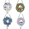 DIY Christmas Wreath Art Acylic Crystal Rhinestone Hanging Craft Kits