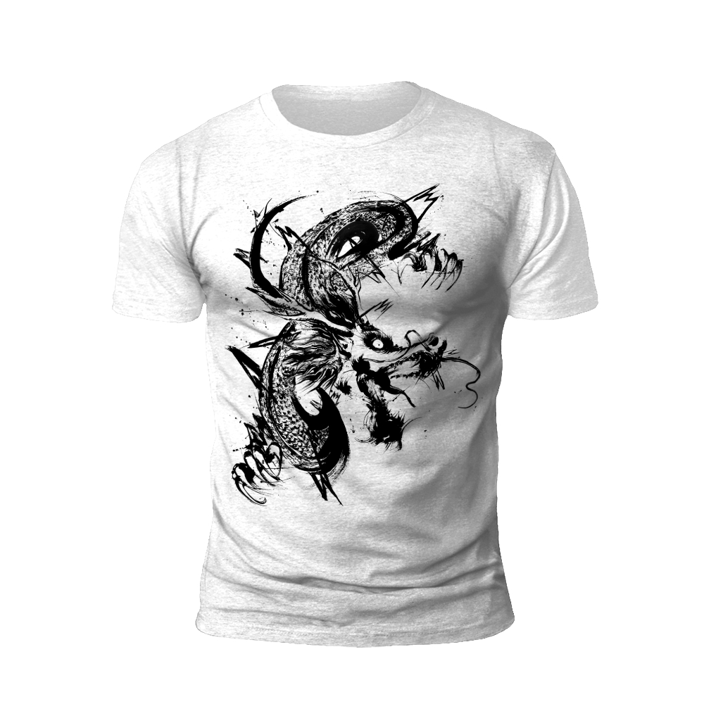 Ink Dragon Unleashed: The Power of Myth T-shirt