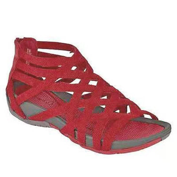 Round Toe Hollow Roman Gladiator Sandals