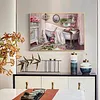 uk.everydayedeals Diamond Painting - Full Round - Bathroom(40*30cm)