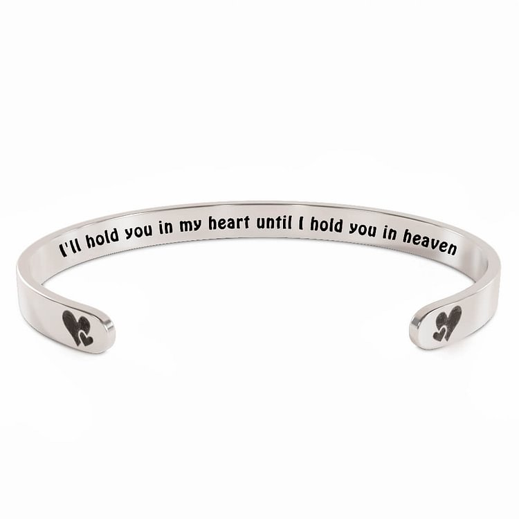 Memorial - I'll Hold You In My Heart Until I Hold You In Heaven Bracelet