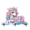 Diamond Art Hanging Hooks Rhinestone Painting Coat Hook (Unicorn B)