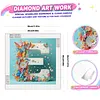 Butterfly Flower E 5D Partial Drill DIY Diamond Painting Kit 30*30cm