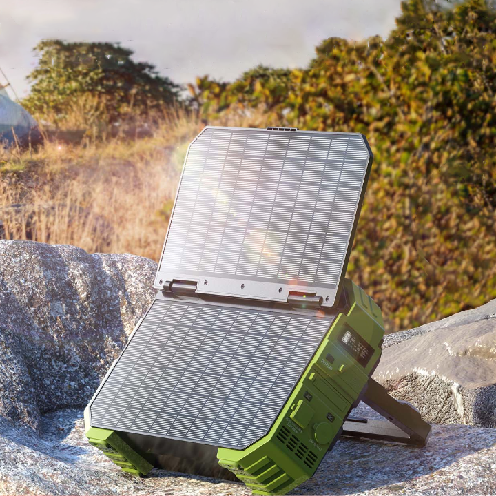 [Last Day Sale Free Shipping And Returns]Portable Folding Energy Storage Charging Station with Integrated Solar Panel
