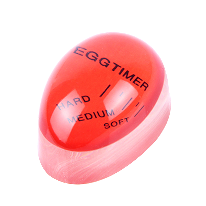 

Egg Shaped Boiled Egg Timer Color Charging Heat Sensor Kitchen Gadget, 501 Original