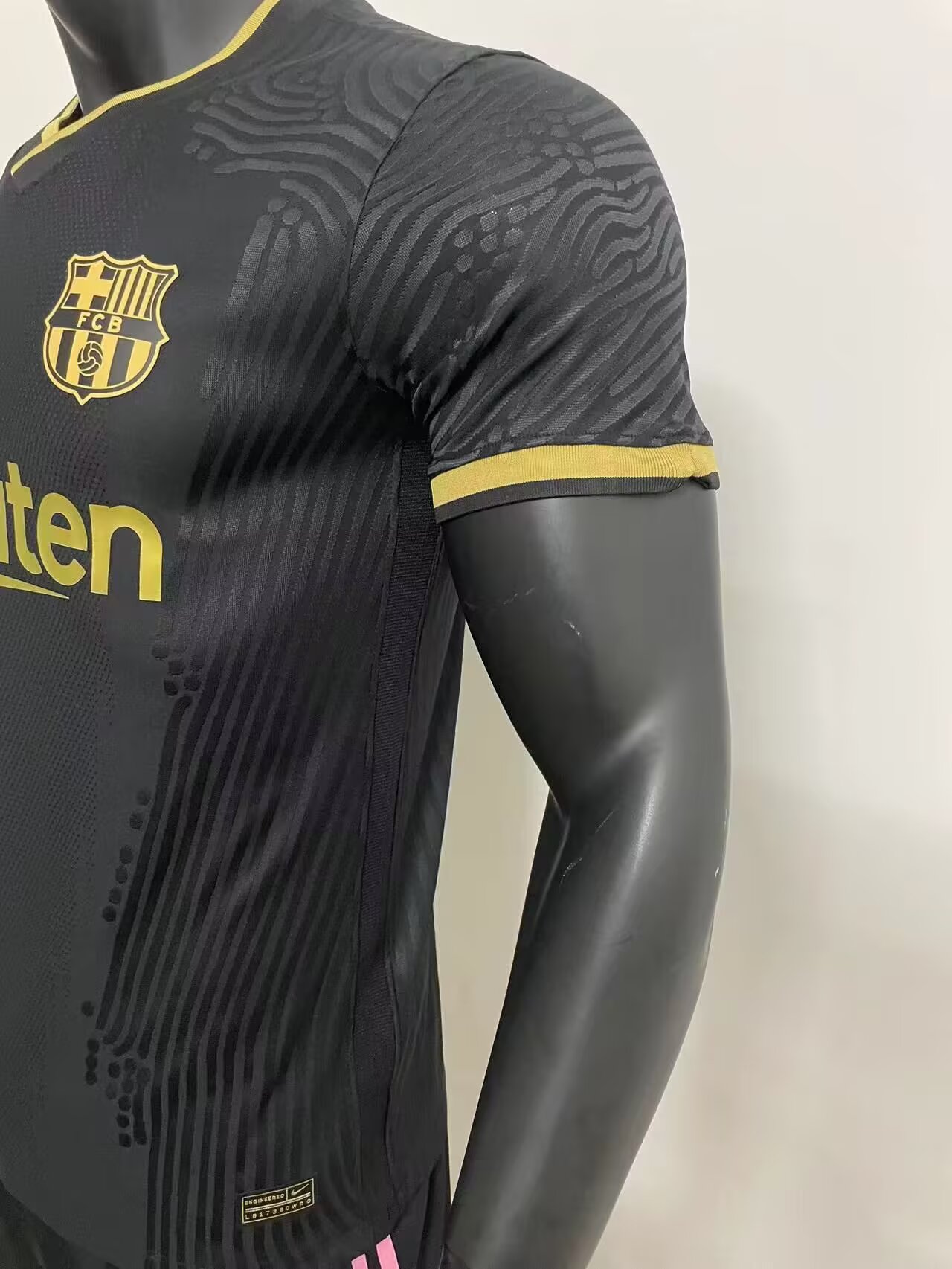 2020-2021 Barcelona Away Player Version Football shirt 