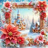 Christmas Snow Scene - Diamond Painting - Full Round Drill (Canvas|40*40cm)