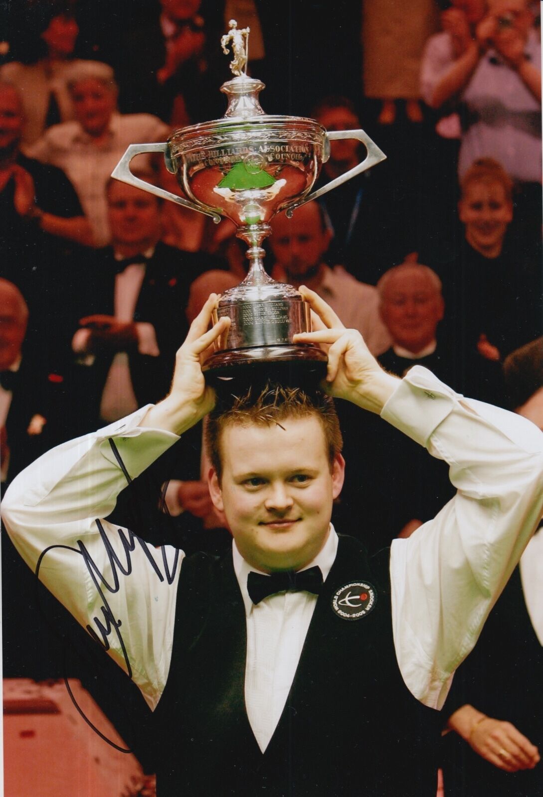 SHAUN MURPHY HAND SIGNED 12X8 SNOOKER Photo Poster painting PROOF 5.