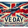 2025 VE Day 80th Anniversary Flag 150x90cm Flag Banner Decorations Memorabilia