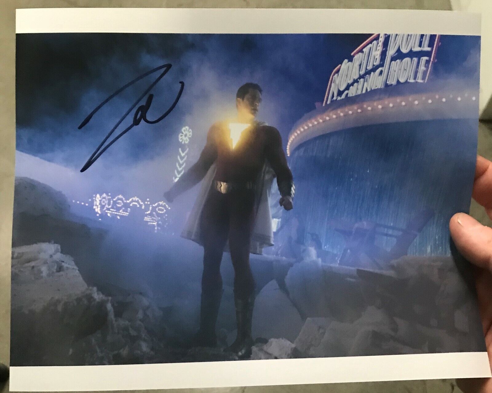 ZACHARY LEVI SHAZAM AUTOGRAPHED Photo Poster painting SIGNED 8X10 #1 DC SUPERHERO BILLY BATSON