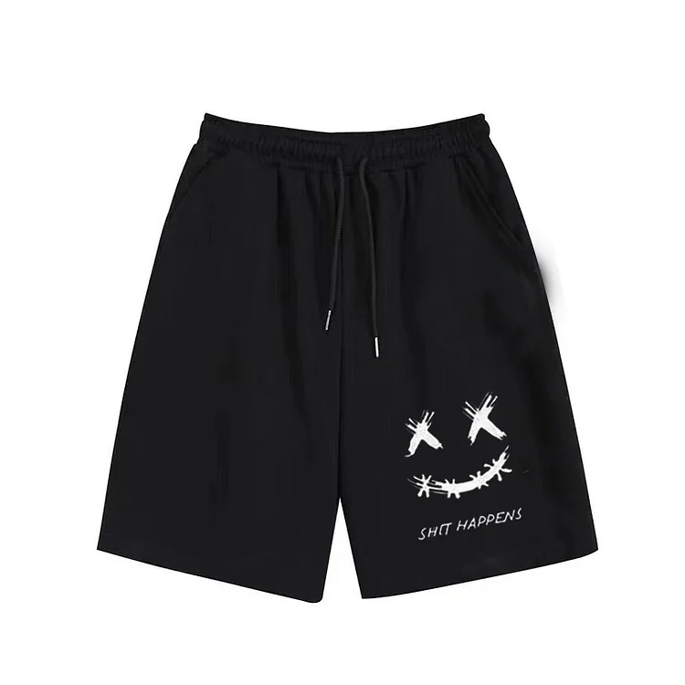 Plus Size Sports Street  Style Shorts