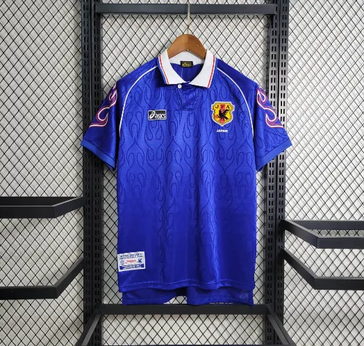Retro 98/99 Japan Big Flame Home Football T-Shirt Thai Quality