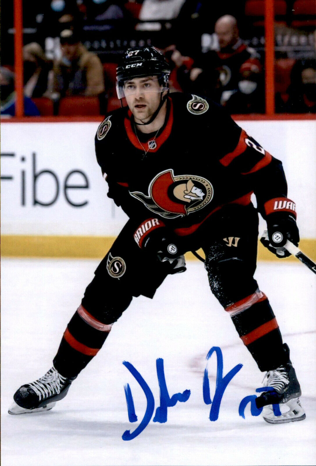 Dylan Gambrell SIGNED autographed 4x6 Photo Poster painting OTTAWA SENATORS #2