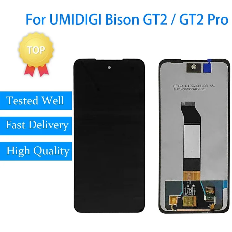 For UMIDIGI Bison GT2 LCD Display Touch Screen Digitizer Assembly Replacement Bison GT2 Pro LCD Display Pantalla Repair Parts