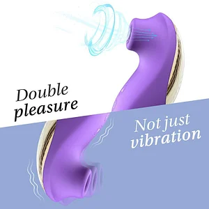 BOMBEX 2-in-1 Clitoral Sucking and Vibrating Stimulator for Women