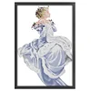 (Big Size)[Brand]Winter Queen - 14CT Stamped Cross Stitch - 41*60cm - Character
