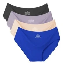 pornhint Pornhint Seamless Panty Set Underwear Female Comfort Intimates Fashion Ladies Low-Rise Briefs Panties Women Sexy Lingerie